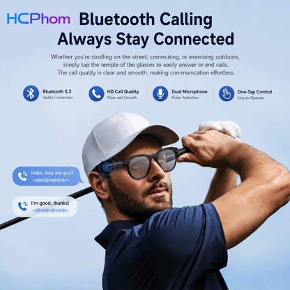 M88-S AI Smart Glasses with 8MP Camera