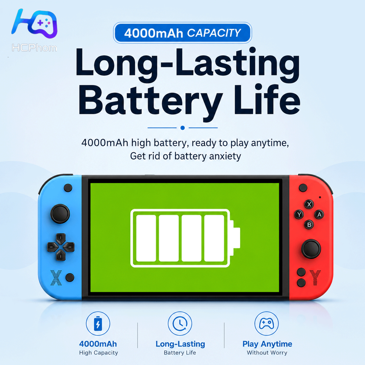 G90 7-Inch Handheld Game Console