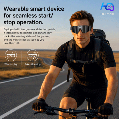 L805 AI Smart Cycling Glasses with 8MP Camera