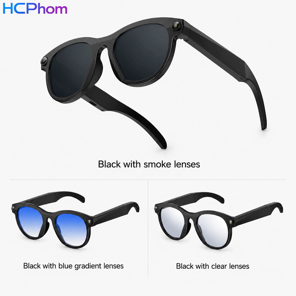 M88-S AI Smart Glasses with 8MP Camera