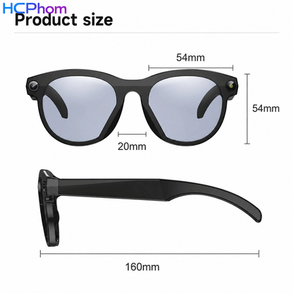 M88-S AI Smart Glasses with 8MP Camera