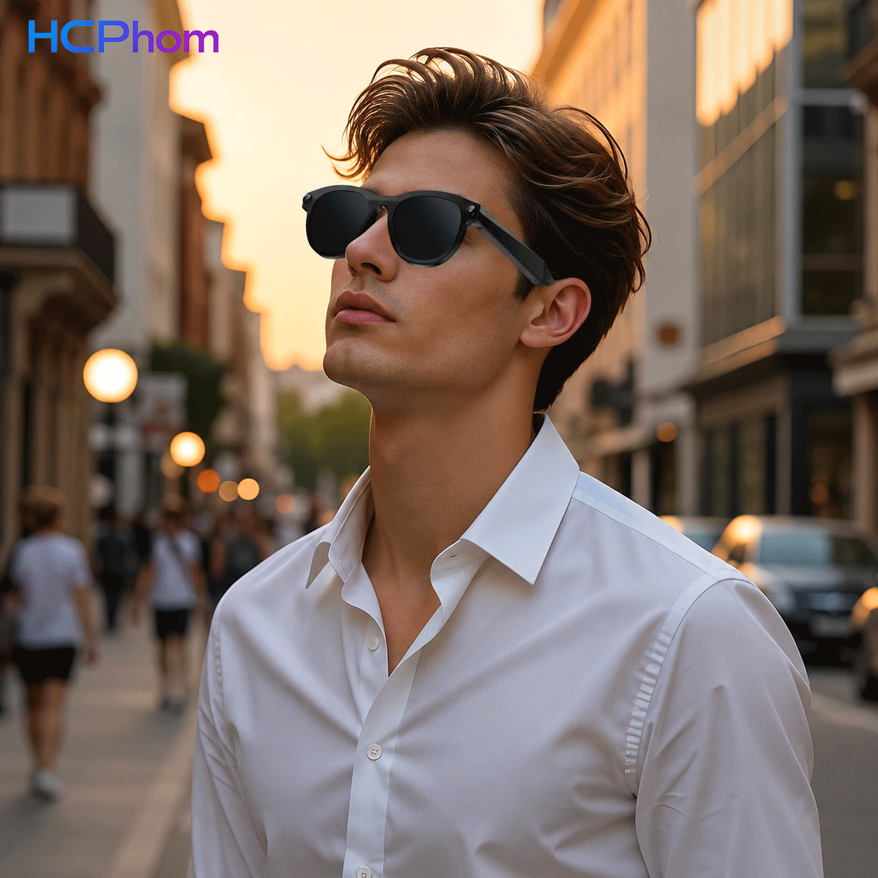 M88-S AI Smart Glasses with 8MP Camera