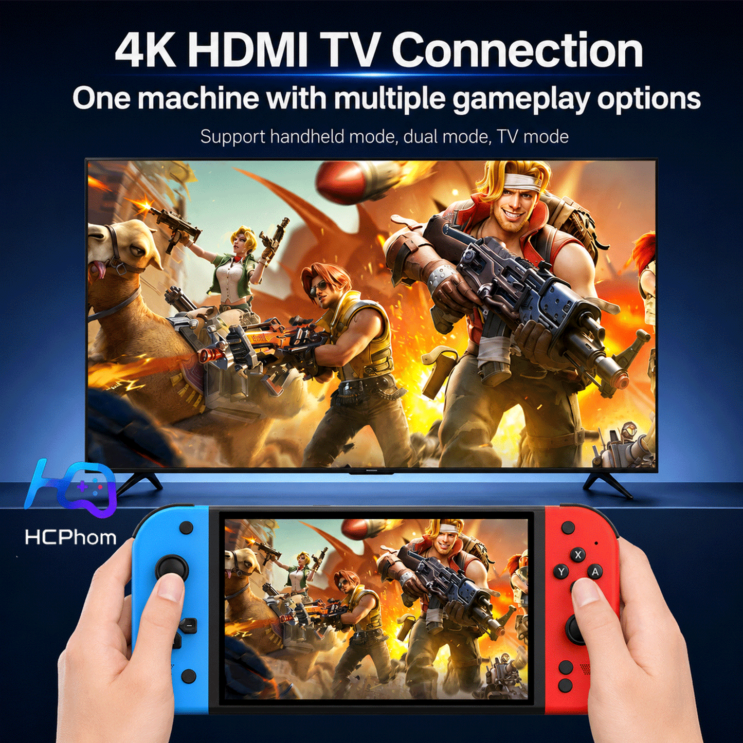 G90 7-Inch Handheld Game Console