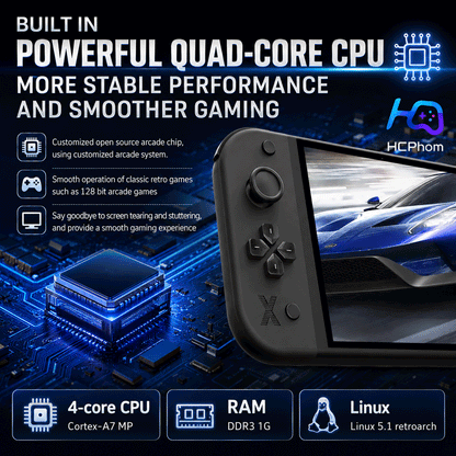 G90 7-Inch Handheld Game Console