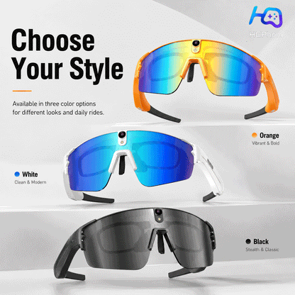 L805 AI Smart Cycling Glasses with 8MP Camera