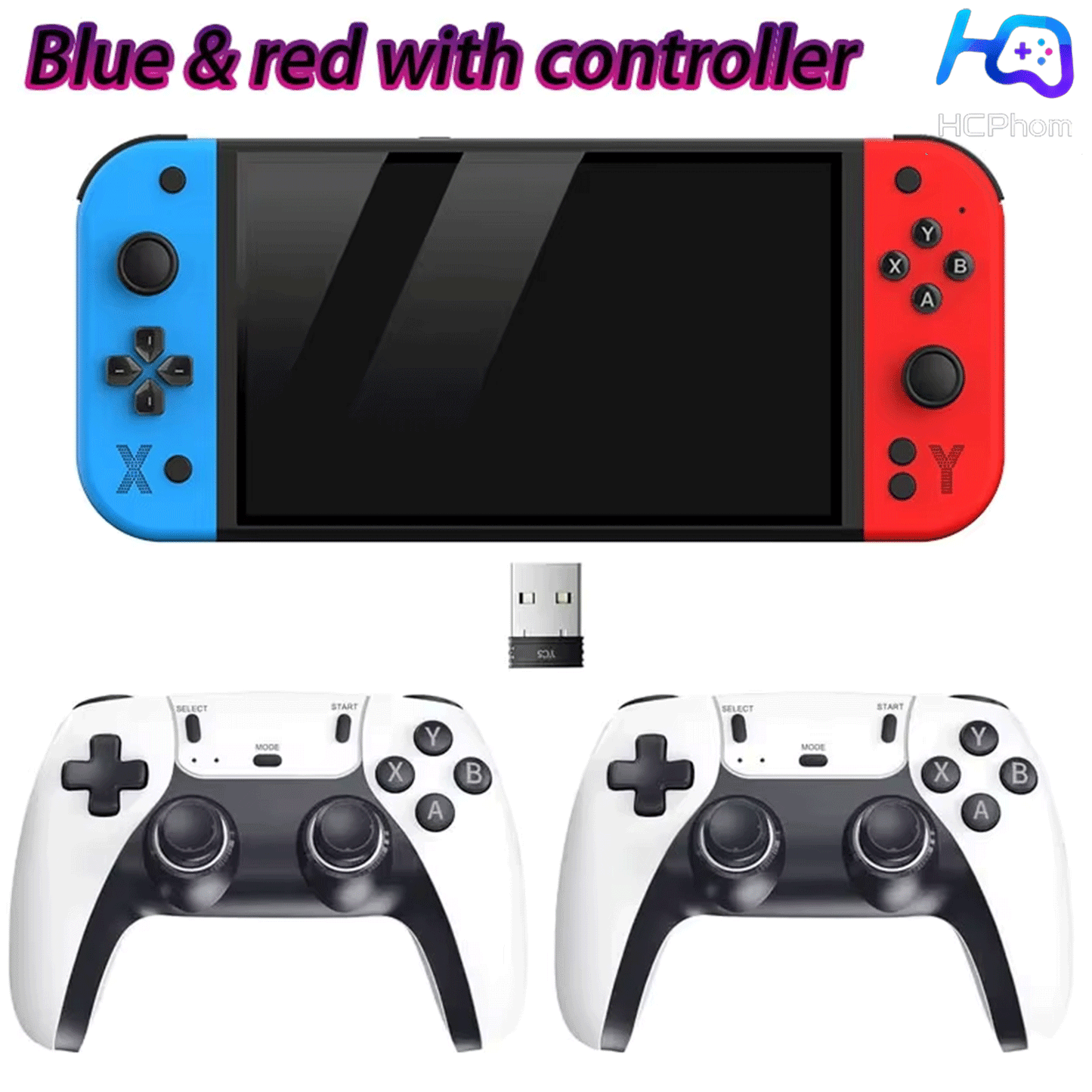 G90 7-Inch Handheld Game Console