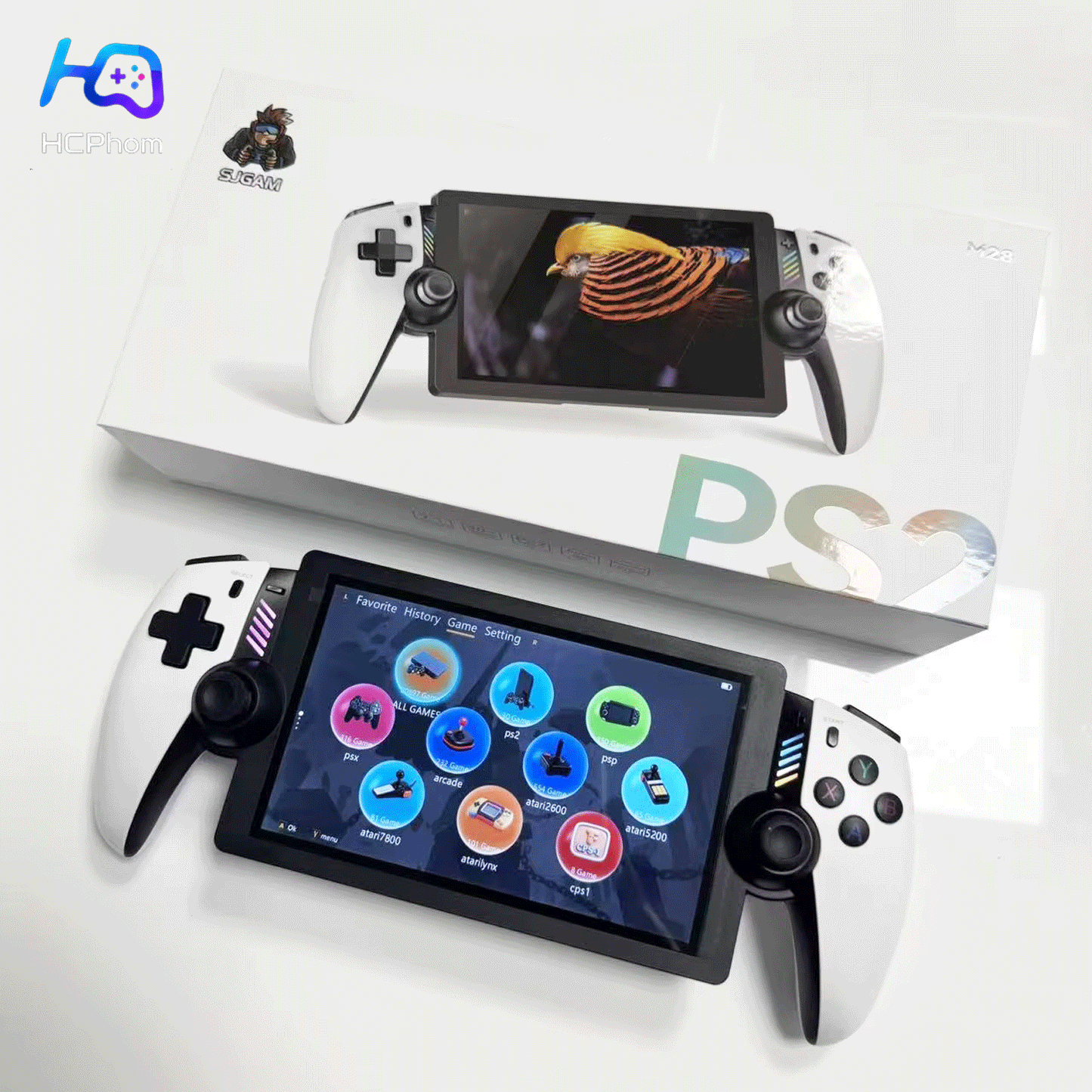 M28 7-Inch IPS Handheld Game Console
