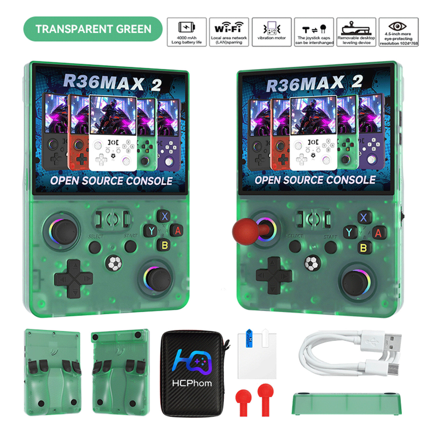 R36MAX2 Open Source Handheld Game Console
