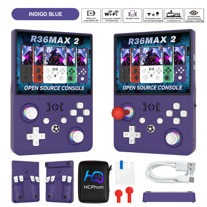 R36MAX2 Open Source Handheld Game Console